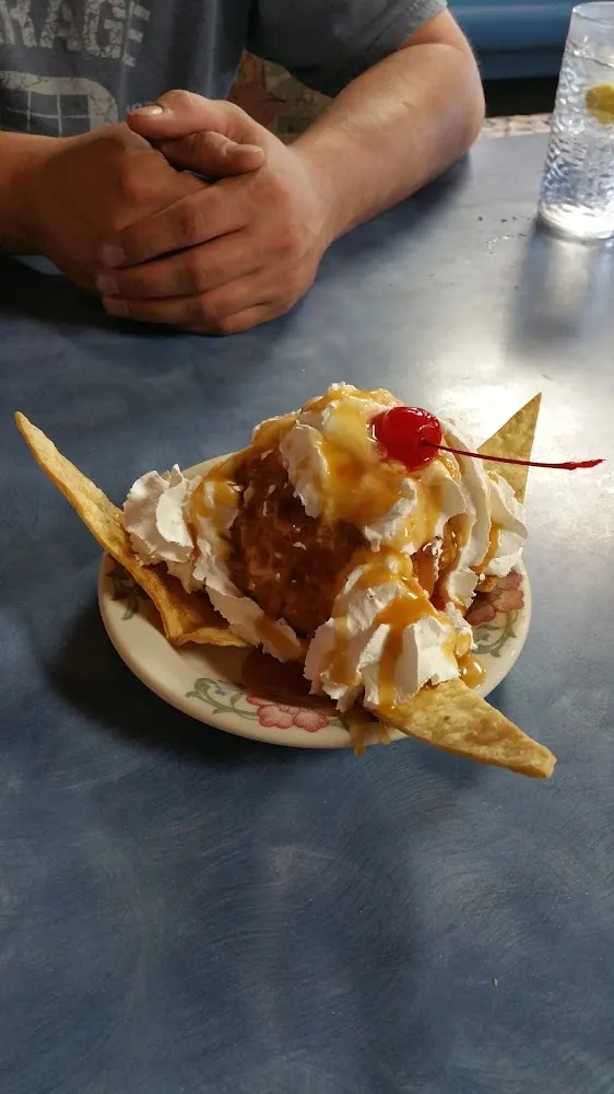 Caramel Deep Fried Ice Cream