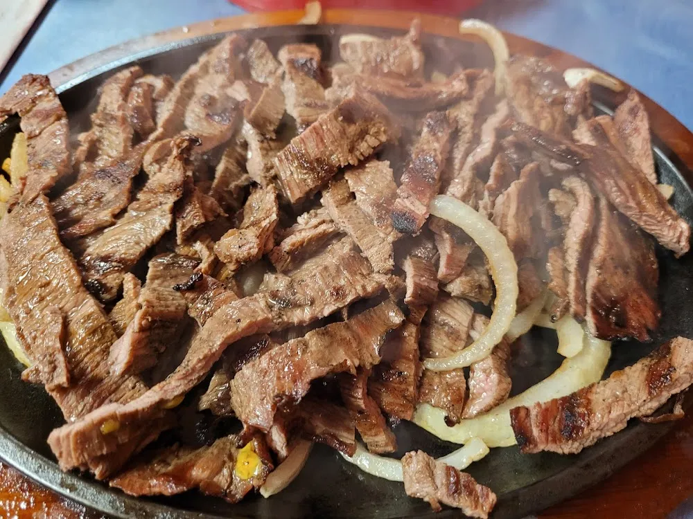 Steak and Onion Fajitas